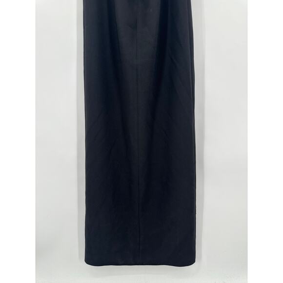 REVOLVE Lovers + Friends Soul Maxi Dress Square Neck Cut-Out Backless Gown Black - Picture 10 of 16